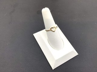 Anillo Converters de Oro 18kt Corazón Calado
