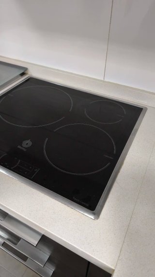 Vitrocerámica Placa de Inducción Balay 3 fuegos