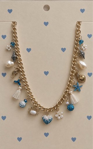 Collana con ciondoli a tema mare