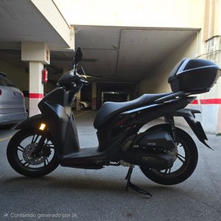 Honda SH 125 Sport Negra mate