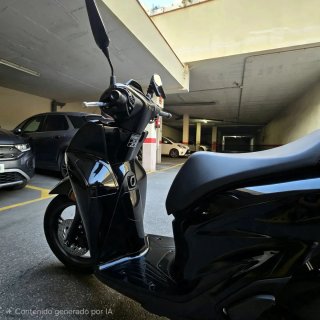 Honda SH 125 Sport Negra mate
