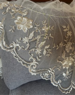 Manteletas Fallera Plata niña