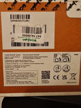 Altavoz inalámbrico LG XBOOM