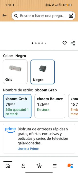 Altavoz inalámbrico LG XBOOM
