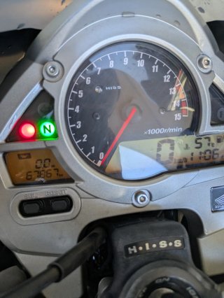 Honda CB600F Hornet Negra