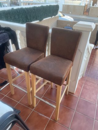 Juego de 2 Sillas/taburete de Cocina