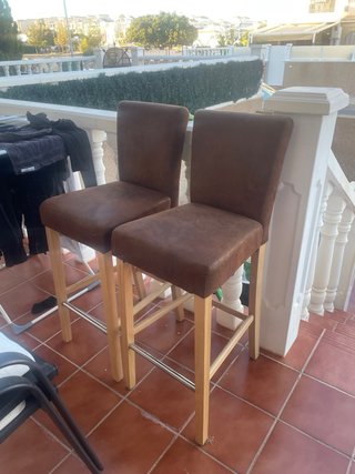 Juego de 2 Sillas/taburete de Cocina
