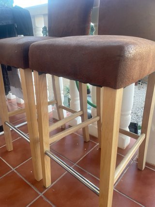Juego de 2 Sillas/taburete de Cocina