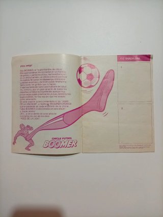 Álbum de Cromos Ases de la Liga 82-83. De Boomer