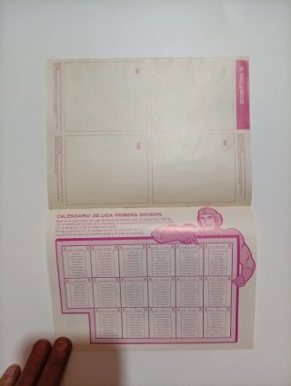Álbum de Cromos Ases de la Liga 82-83. De Boomer