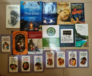 Lote libros/dvds 2 x 1. (2)