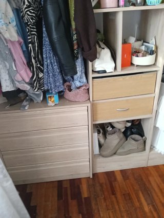 Armario vestidor modular