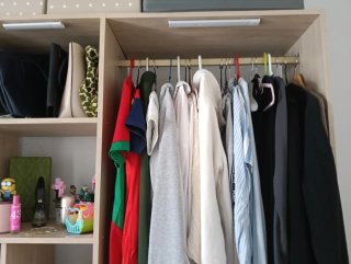 Armario vestidor modular