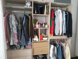 Armario vestidor modular