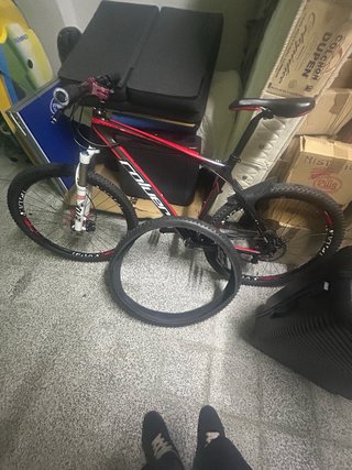 Bicicleta Coluer de fibra de carbono
