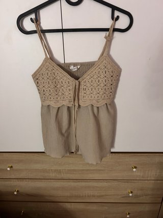 Top Stradivarius Beige
