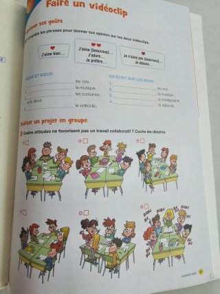 Club Parachute 1, méthode de français Cahier d'...