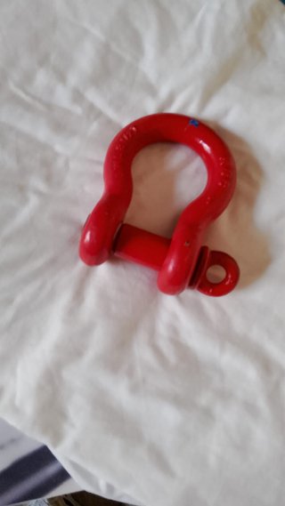 Grillete de Carga Rojo