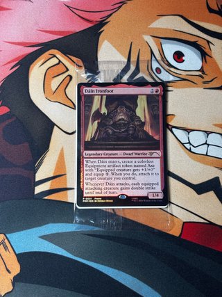 MTG Dáin Ironfoot Promo Foil Sellada El Hobbit
