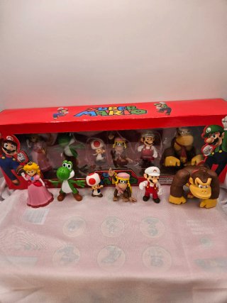 Figuras Super Mario Bros. Set Completo