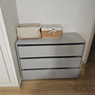 Cajonera Conforama Beige y Gris