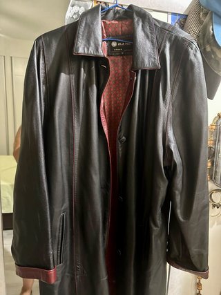 Abrigo de piel vintage ALJI PILL