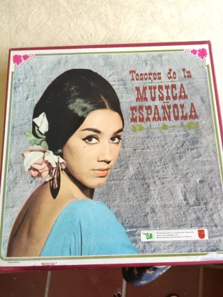 Caja 12 Discos Vinilo Tesoros Música Española
