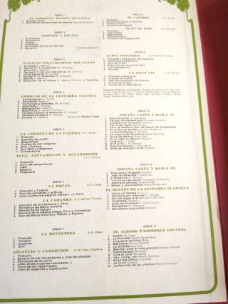 Caja 12 Discos Vinilo Tesoros Música Española