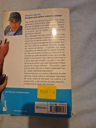Perdona pero quiero casarme contigo