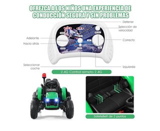 Tractor Eléctrico 12V Niños - Como Nuevo