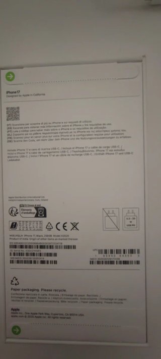 iPhone 17 Negro