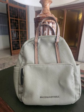 Mochila Paco Martinez Verde/Marrón