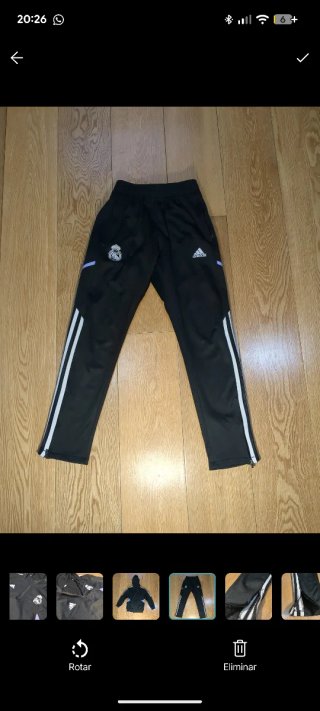 Chándal Real Madrid Adidas Negro