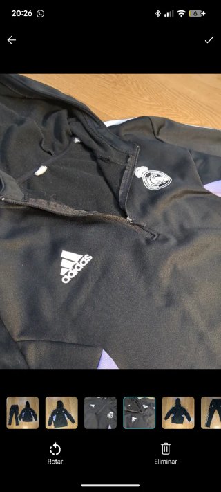 Chándal Real Madrid Adidas Negro