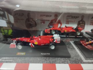 Pack Ferrari F1 Burago 1/43
