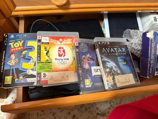 Consola PS3 con juegos