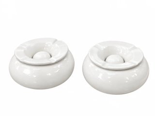 Set de 2 Ceniceros de Porcelana