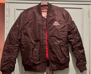 Chaqueta Bomber Lonsdale London Negra