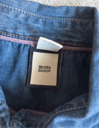Camisa vaquera Bershka Talla S