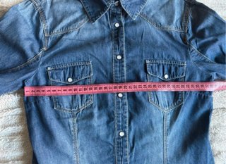 Camisa vaquera Bershka Talla S