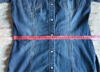 Camisa vaquera Bershka Talla S