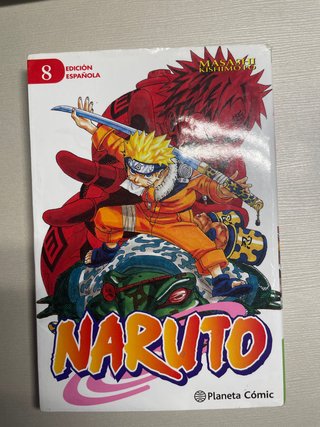 Naruto tomo 8 en castellano