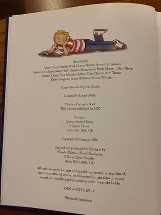 Libro cuentos inglés "Children's bedtime treasury"