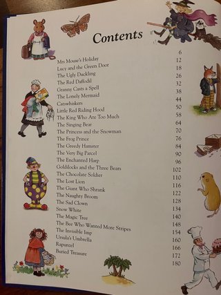 Libro cuentos inglés "Children's bedtime treasury"