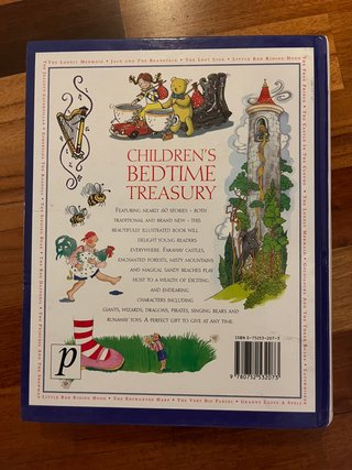 Libro cuentos inglés "Children's bedtime treasury"