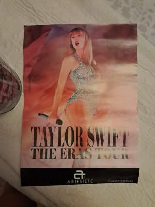 Palomitero y Póster Taylor Swift The Eras Tour