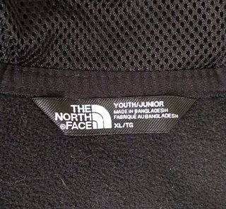 Chaqueta The North Face negra, talla XL juvenil