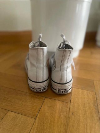 Zapatillas Converse de Piel Blancas