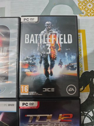 Lote de 6 juegos de PC en caja DVD original