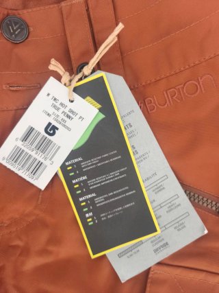 Pantalón de esquí Burton marrón